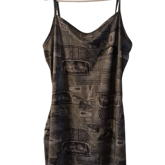 Denim Riot Maxi Dress - Picture 4 of 5